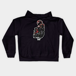 Jorge Lorenzo Cartoon Kids Hoodie